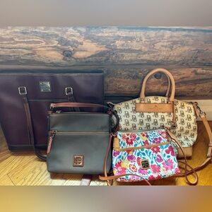 Dooney Purse Lot of 4